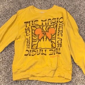 Disney Yellow Magic Sweatshirt